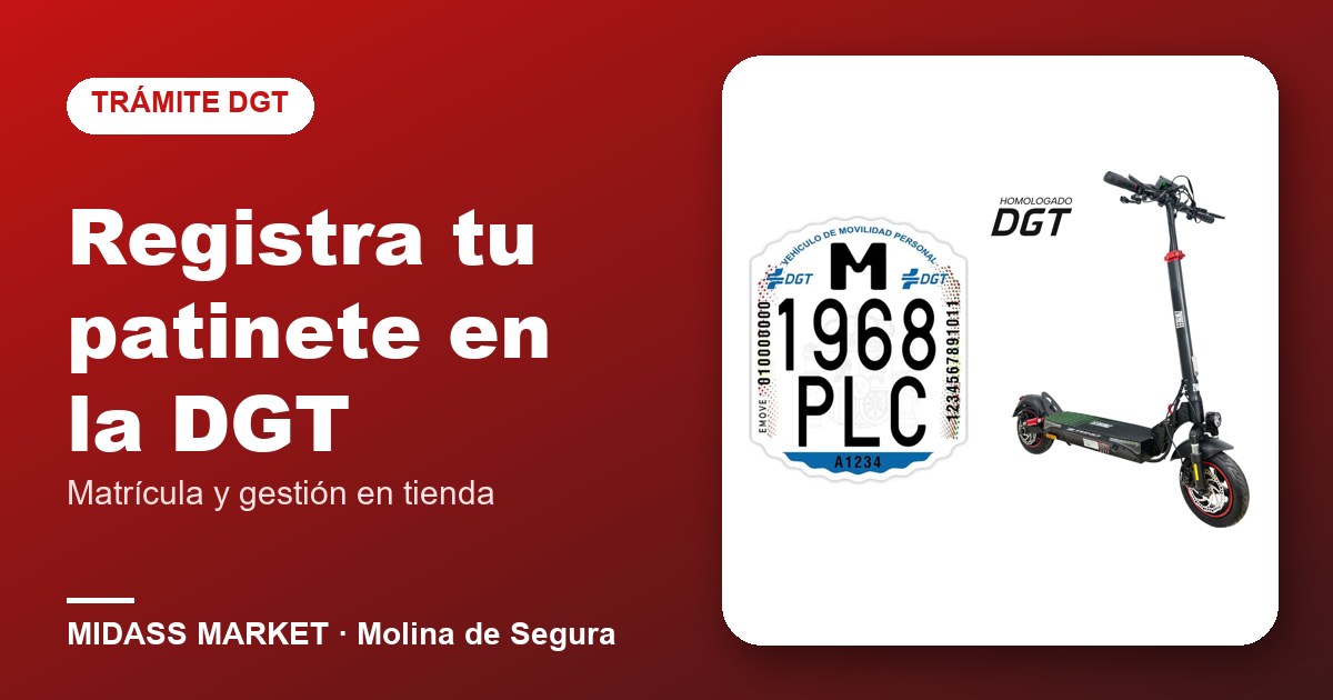 Registro del patinete eléctrico en la DGT: cómo inscribirlo, cuánto cuesta y dónde conseguir la etiqueta