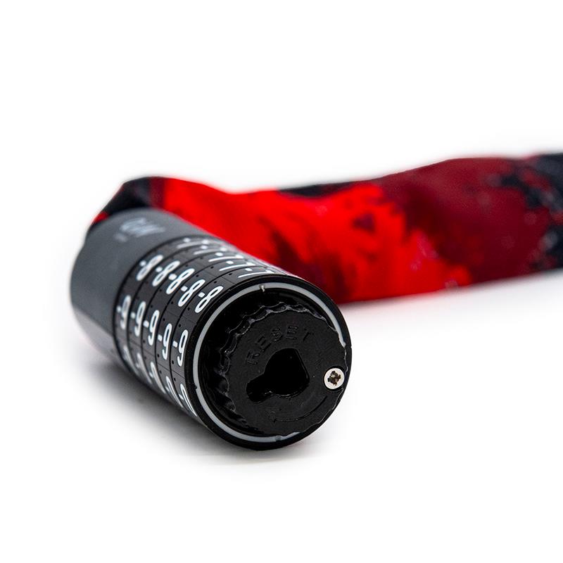 Candado de contraseña EWLK022 funda tela roja