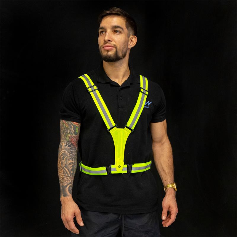 Chaleco reflectante con luz EWRV006