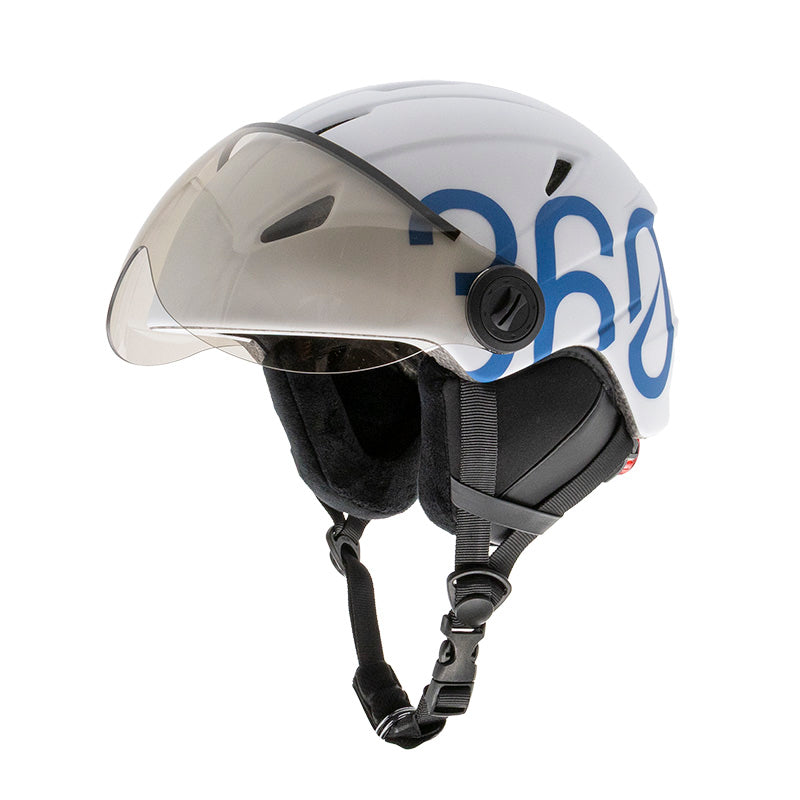 GLOOB Urban blanco - azul M orejeras extraibles