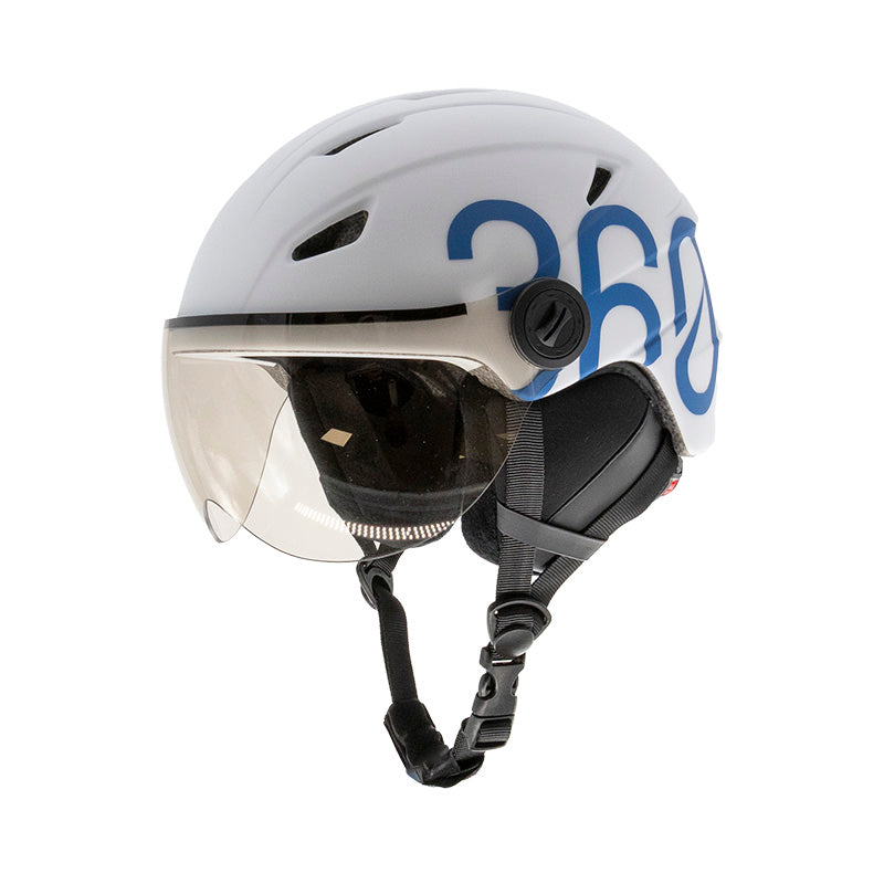 GLOOB Urban blanco - azul M orejeras extraibles