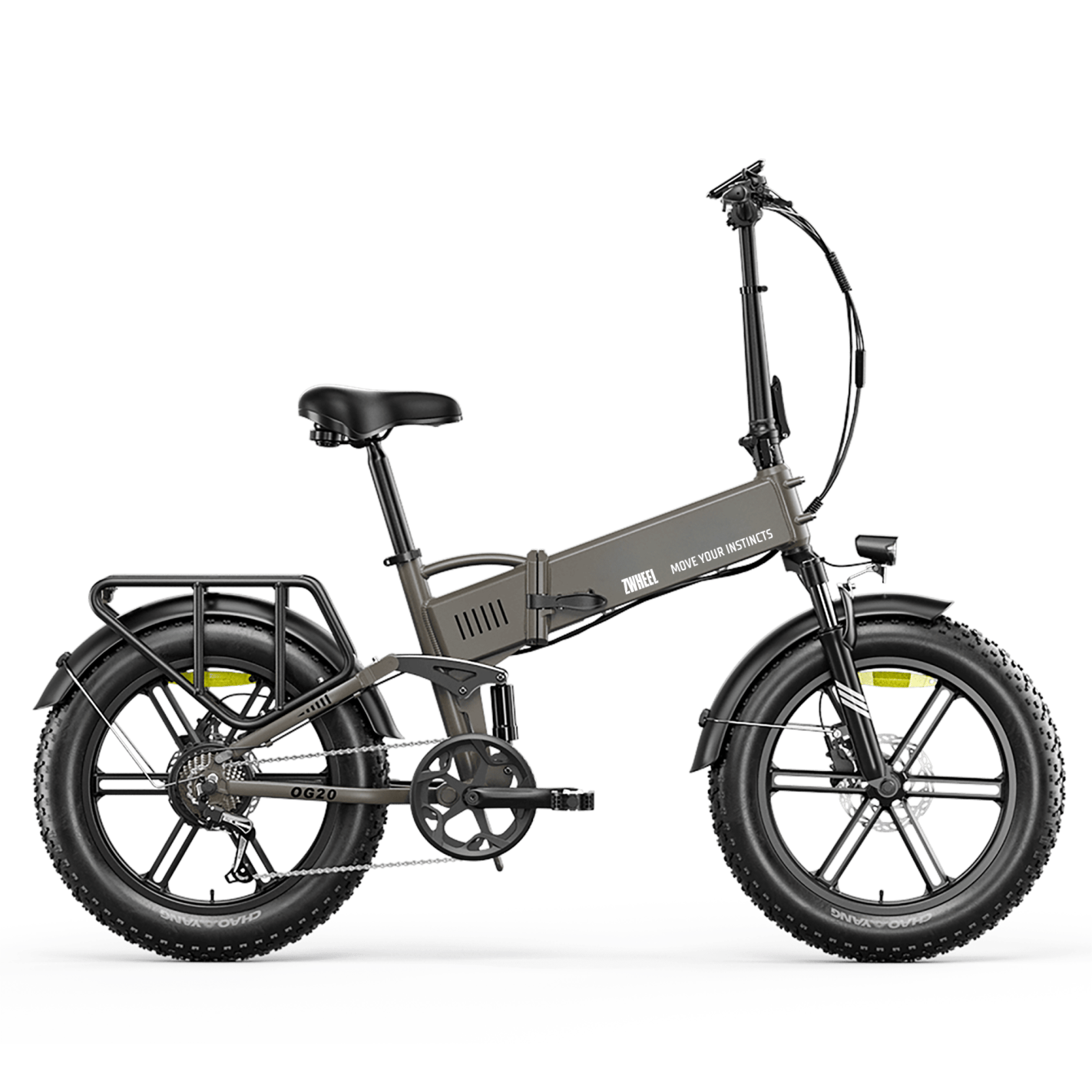 Zwheel Bicicleta Eléctrica Urban Compass Gris