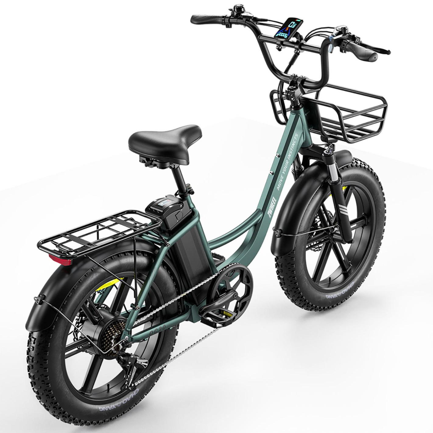 Zwheel Bicicleta Eléctrica Urban Pioneer Green