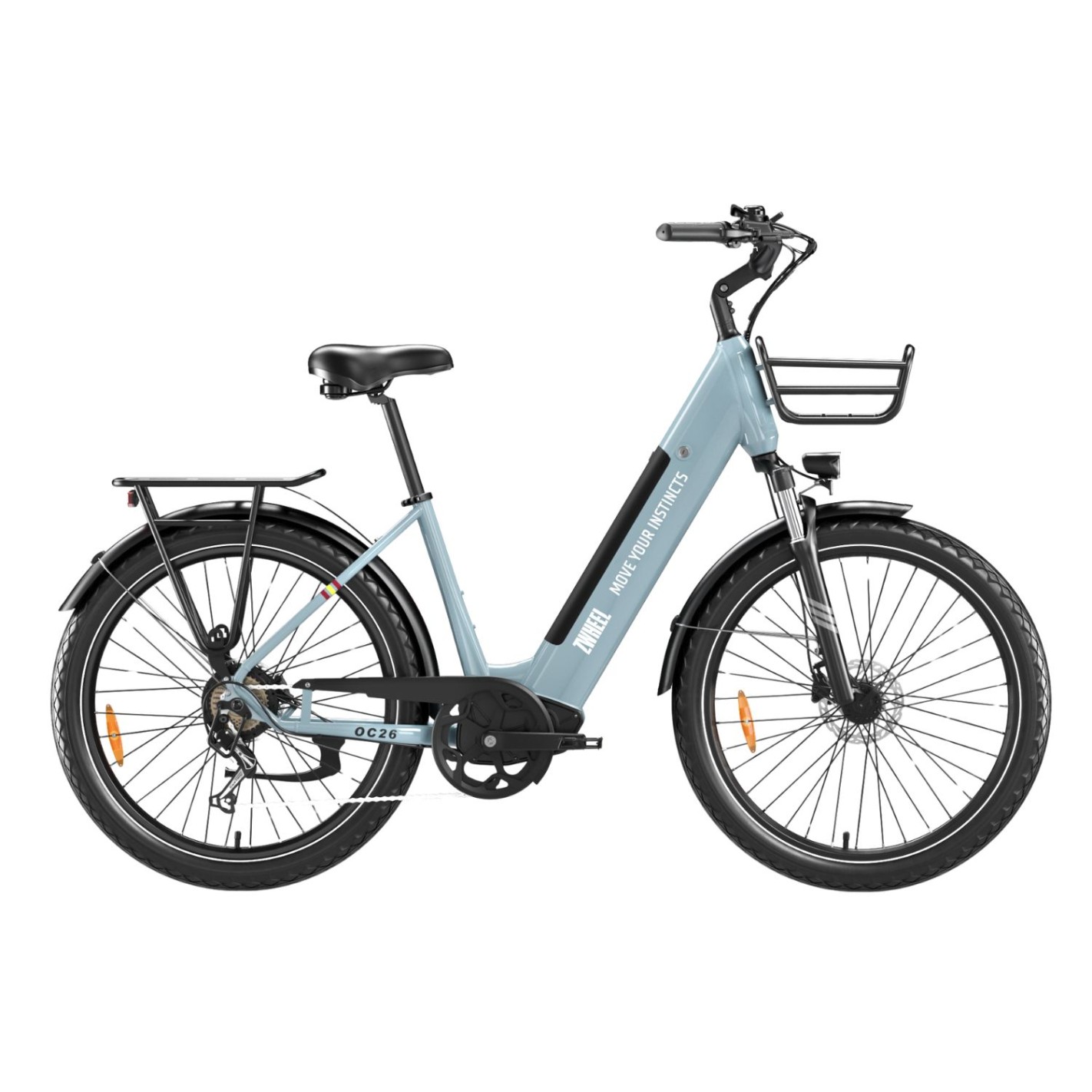 Zwheel Bicicleta Eléctrica Urban Realm Ash Blue